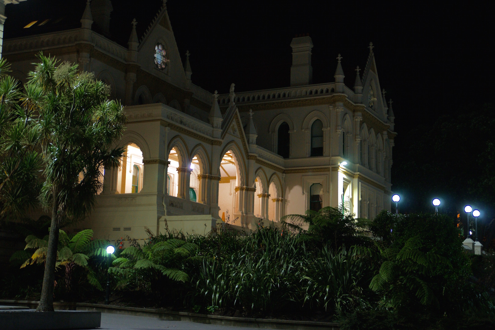 Old Library, Parliament Buildings by Night